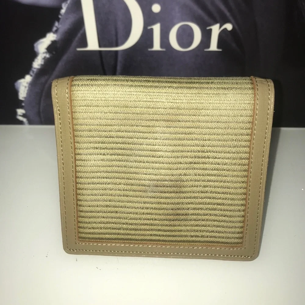 YSL canvas‎ & leather wallet - Picture 2 of 5